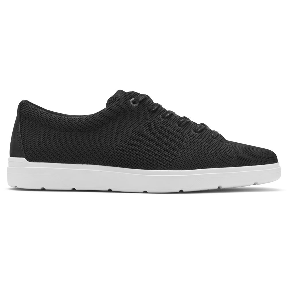 Rockport Men's Total Motion Lite Mesh Sneakers - Black - USA (4217WHXIC)